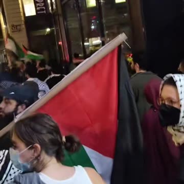 A year ago: “FLOOD ELECTION DAY FOR PALESTINE"