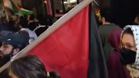 A year ago: “FLOOD ELECTION DAY FOR PALESTINE"