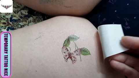 pink butterfly tattoo stickers#temporarytattoo #temporarytattoos #temporarytattosticker