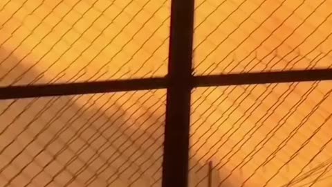 The detonation of several booby-trapped robots