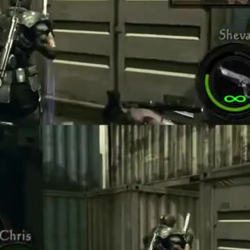 McDicken. Zombie Hunter? I'm petting the dogs. #residentevil5goldedition