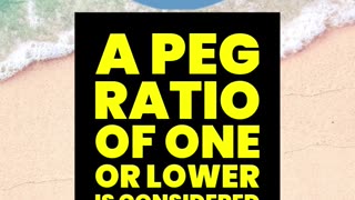 What is the PEG Ratio of a Stock?