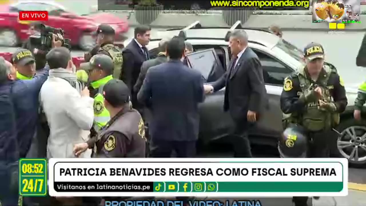 REGRESÓ A LA FISCALÍA PATRICIA BENAVIDES