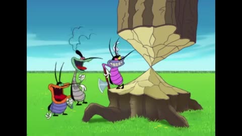 Oggy and the cockroaches Hébergement partagé inconfortable, quotidiens....😅😂🤣🙃🤪
