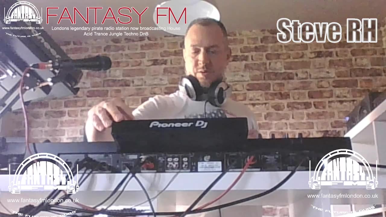 Steve RH - 87-92 Oldskool House & Techno live on Fantasy FM 2pm-4