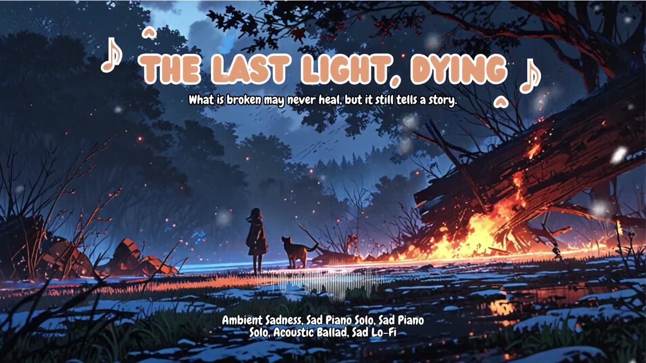 🔥 The Last Light Dying | Hauntingly Beautiful & Deeply Emotional Piano Music