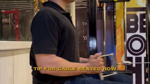 Tip for Seated Row | Fix Your Form & Feel Every Rep