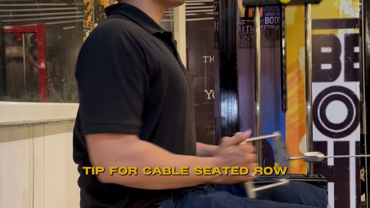 Tip for Seated Row | Fix Your Form & Feel Every Rep