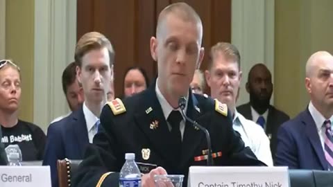 J6 National Guard Captain Timothy Nick testifies on delayed NG response (2024?)