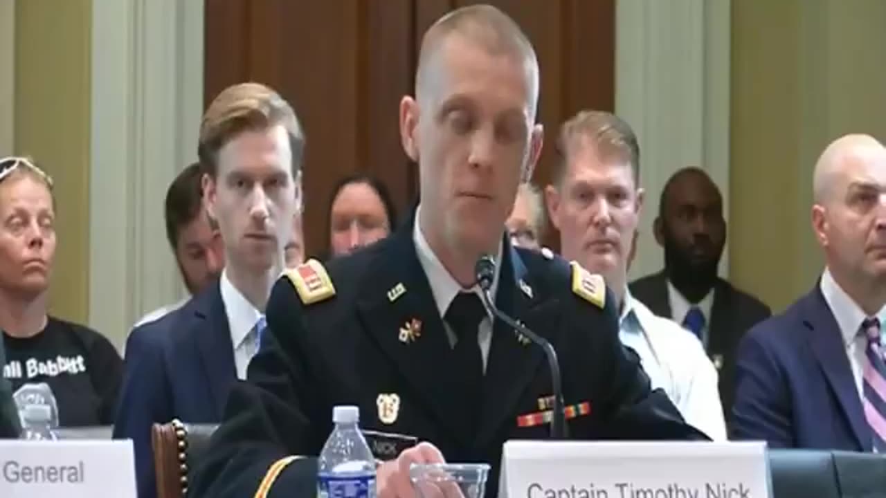 J6 National Guard Captain Timothy Nick testifies on delayed NG response (2024?)