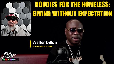 Hoodies for the Homeless – Walter Dillon’s Mission