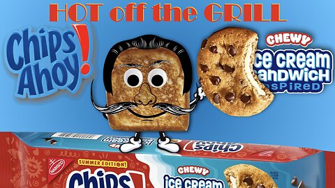 CHIPS AHOY! Chewy Ice Cream Sandwich Inspired Taste Test #chipsahoy #tastetest