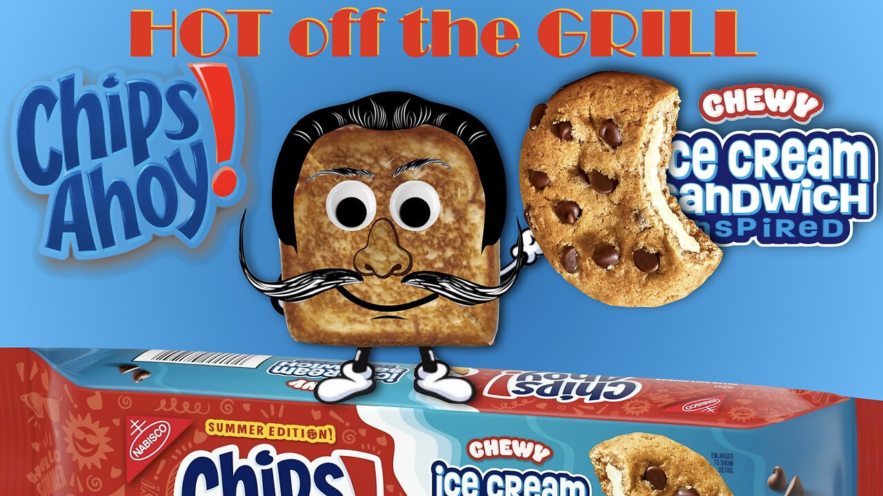 CHIPS AHOY! Chewy Ice Cream Sandwich Inspired Taste Test #chipsahoy #tastetest