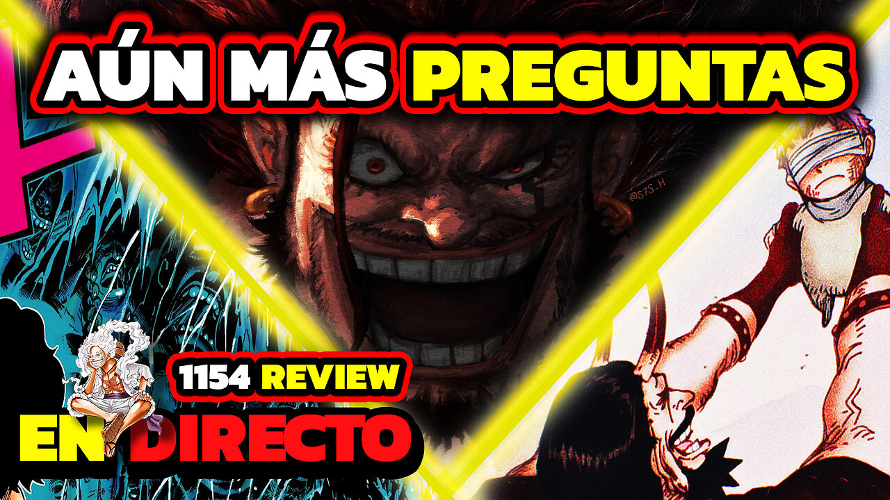Directo ONE PIECE | ODA QUE HACES!!?? | One Piece 1154 REVIEW