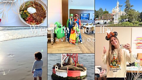 Spending The Week In Disneyland For Halloween | Plus We Saw Whales!