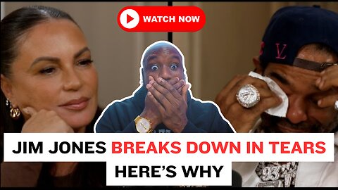 Jim Jones BREAKS DOWN in Tears During Angie Martinez Interview