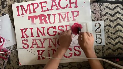 #NoKings: Crafting My Protest Sign & Why I Took a Stand | June 14, 2024