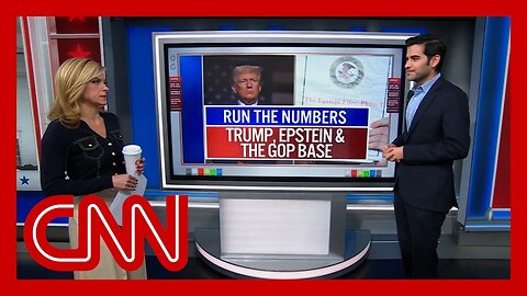 Trump, Epstein and the GOP base: Harry Enten runs the numbers