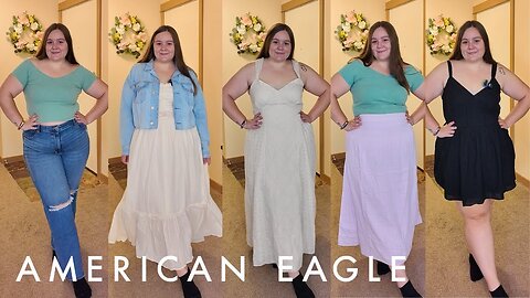 American Eagle Size 20 Try On Haul | Plus Size Summer Clearance
