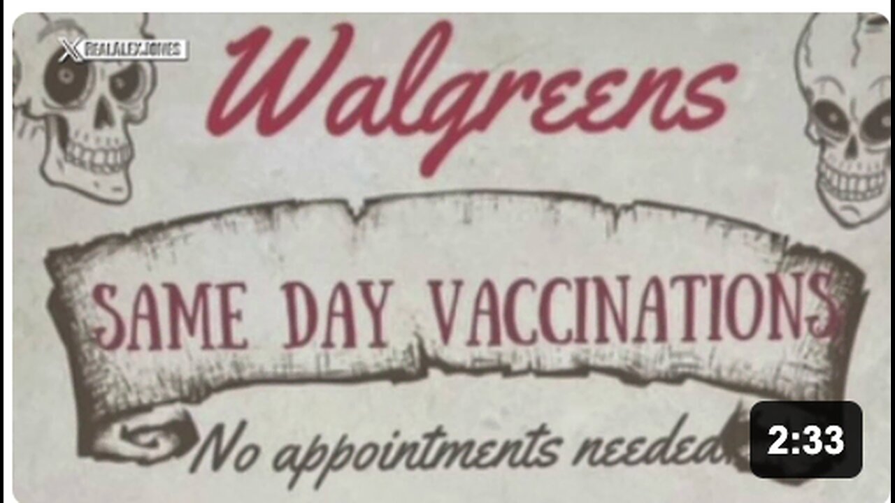 Walgreens, CVS, And Other Pharmacies Use Grim Reapers to push their Death Jabs