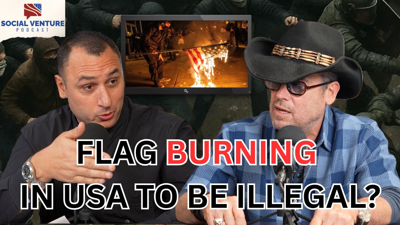 🚨 Trump’s New Flag Burning Ban Sparks MASSIVE Debate! | Free Speech or Hate Crime? 🇺🇸🔥