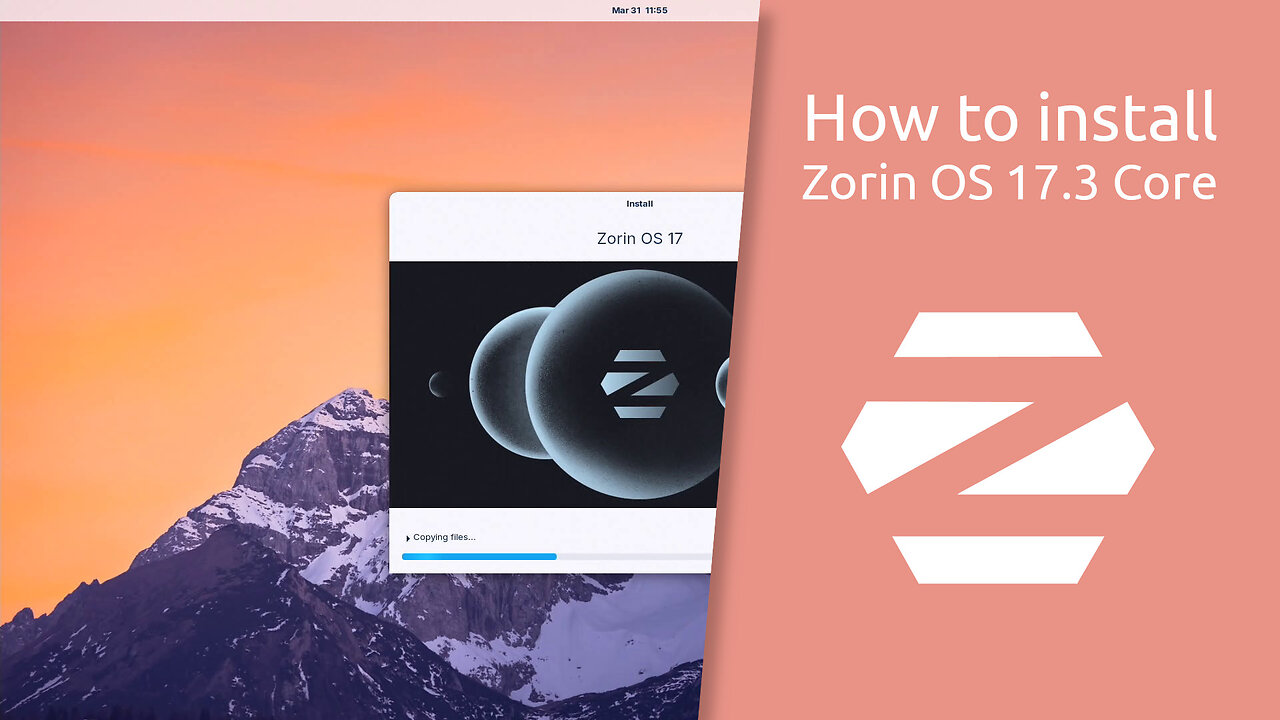 How to install Zorin OS 17.3 Core