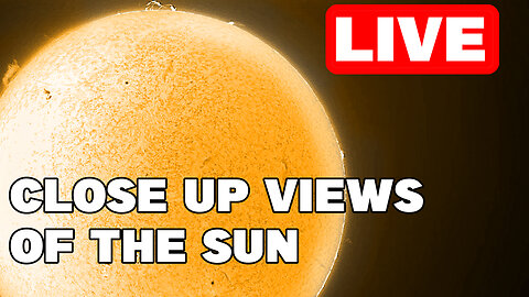 LIVE NOW: Stunning Live video of the su