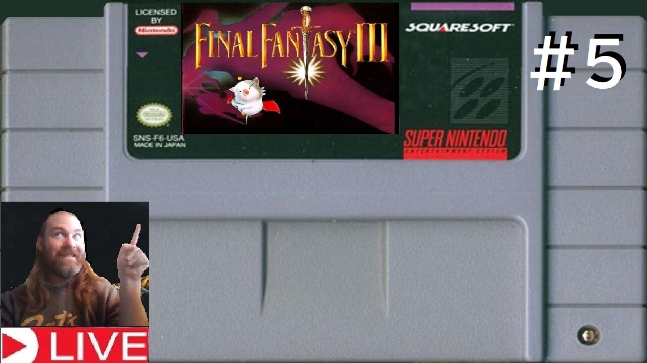 Final Fantasy VI or (3) part #5 (livestream)