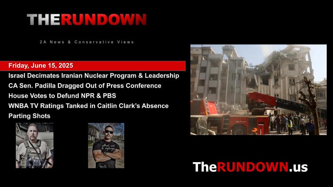 #926 - Israeli Airstrikes Take out Iranian Nuclear Program & Key Leaders