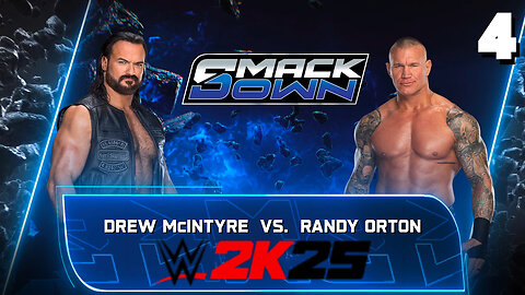 WWE 2K25 Smackdown March 28 - Match 4: Claymore ALERT!