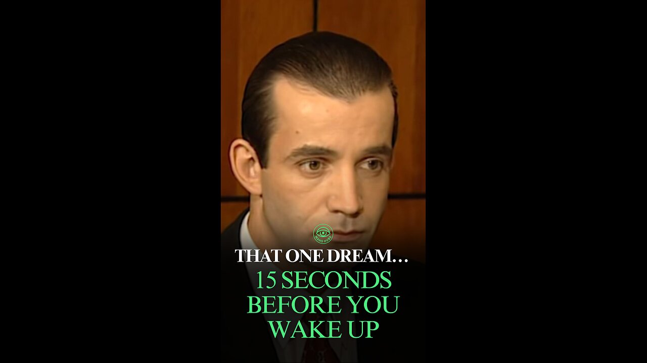 That One Dream 15 Seconds Before You Wake Up – It Was Never Just a Dream