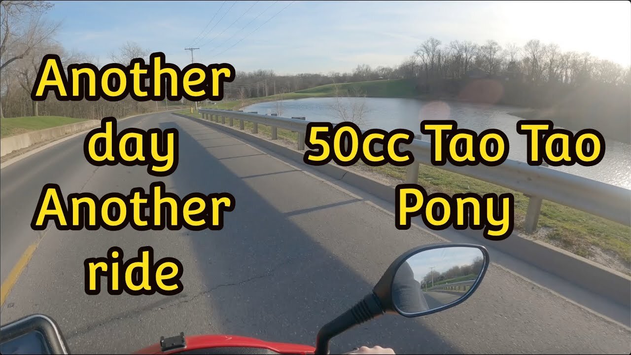 A Little Tour Of Town On My TaoTao Scooter