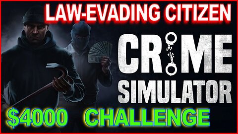 Stealing $4,000 Worth of Items in Crime Simulator (Can I Get Away With It?) 😈