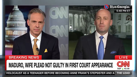 Stephen Miller Nukes Jake Tapper On Trump Removing Maduro From Venezuela