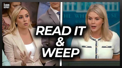 Reporter Humiliated as Question Blew Up in Her Face