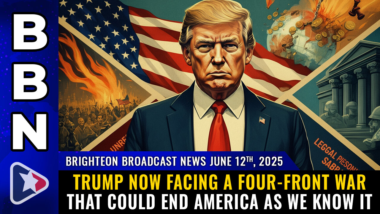 Trump facing a FOUR-FRONT WAR that could end America as we know it