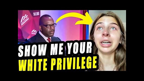 BLACK Conservative Professor Brings Delusional WHITE liberal Student To TEARS on “White Privilege”