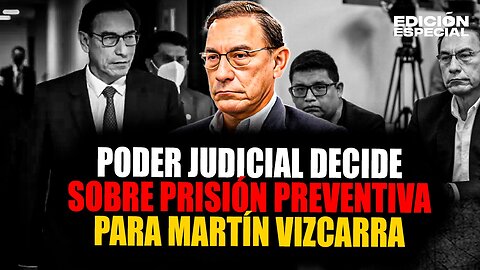 #EnVivo Martín Vizcarra: Hoy deciden su prisión preventiva