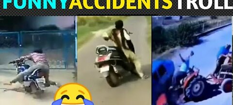 FUNNY ACCIDENT#funny#video