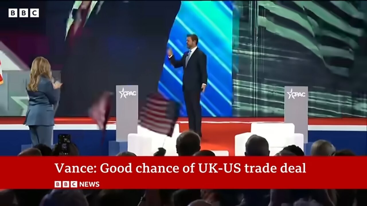 US Vice-President JD Vance says 'good chance' of trade deal with UK