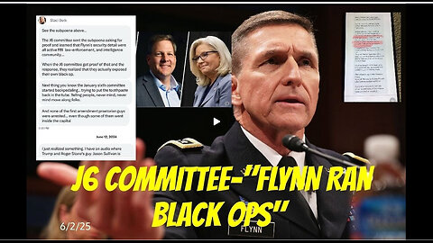 MIKE GILL - J6 Committee - "FLYNN RAN BLACK OPS" 6/2/25