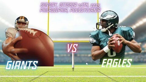 New York Giants @ Philadelphia Eagles, Week 8, Diggin' Deeper Into the NFL