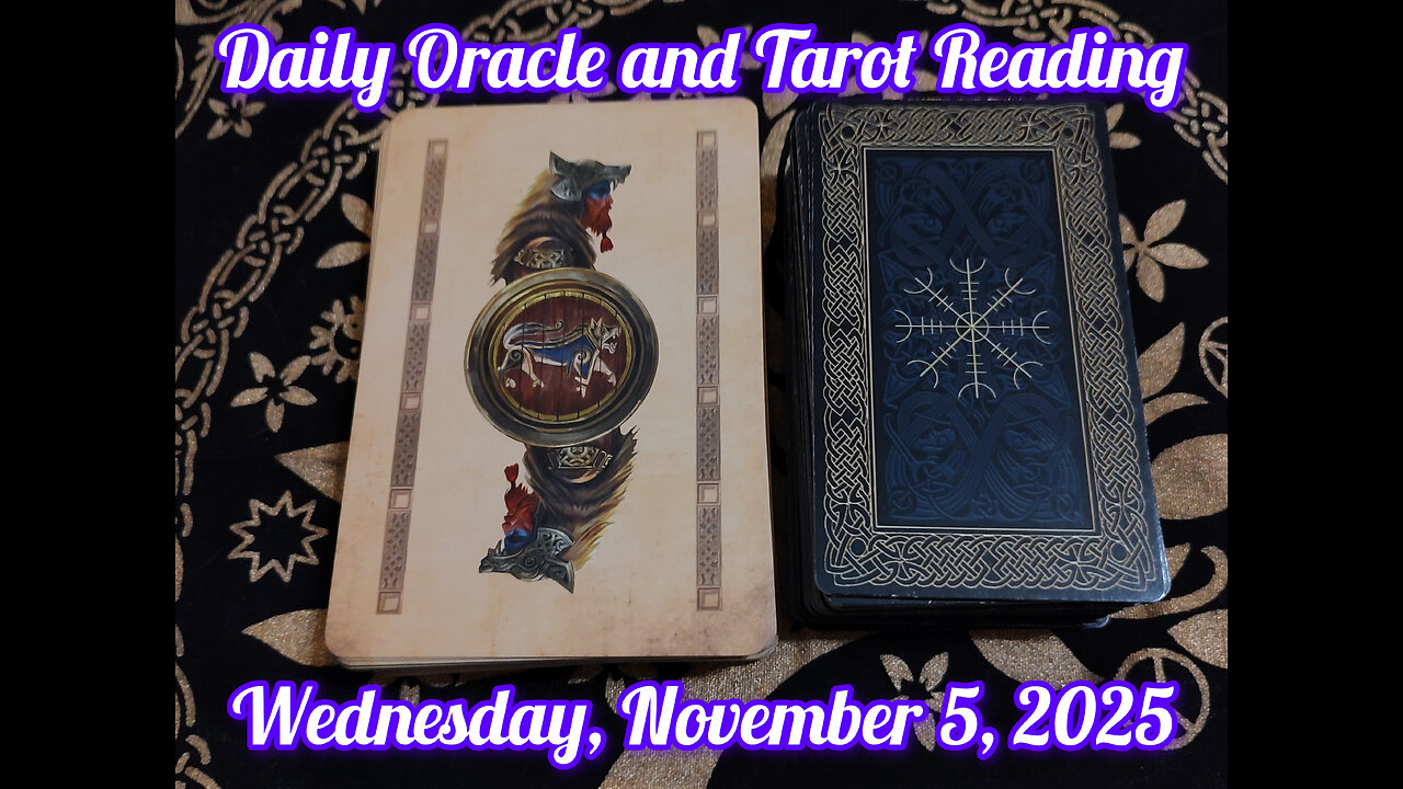 Daily Oracle and Tarot Reading: Wednesday, November 5, 2025