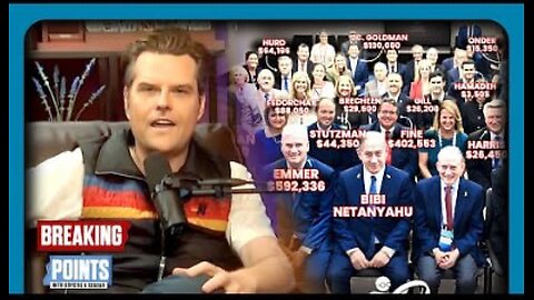 Matt Gaetz Exposes AIPAC’s Congressman Trips