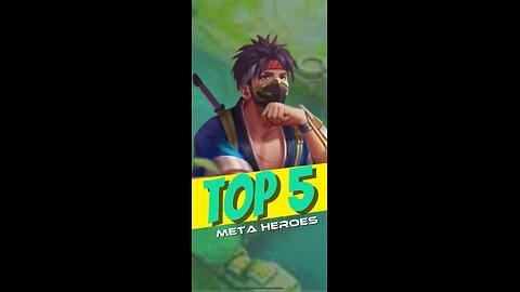 🔥 Top 5 META Heroes You MUST Master in MLBB!