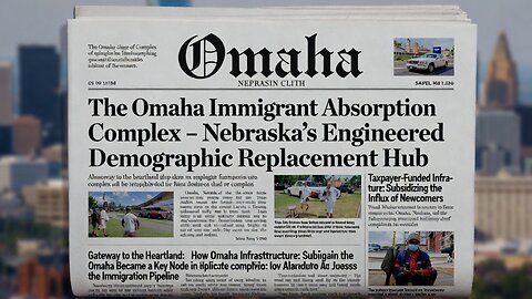 The Omaha Immigrant Absorption Complex – Nebraska’s Engineered Demographic Replacement Hub