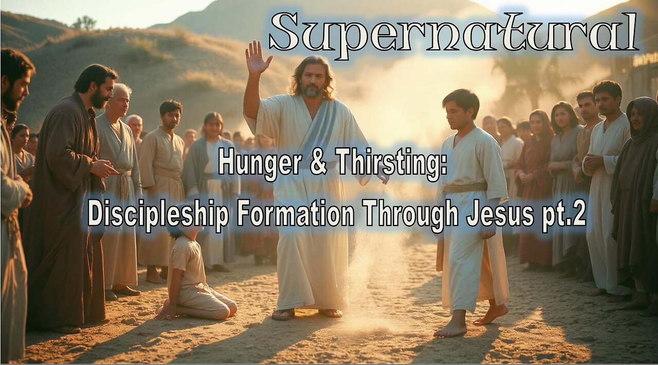 Hunger & Thirst: Discipleship Formation through Jesus pt.2 - #jesus #motivation #biblestudy