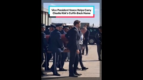 VP Vance helps Carry Charlie Kirk's Coffin