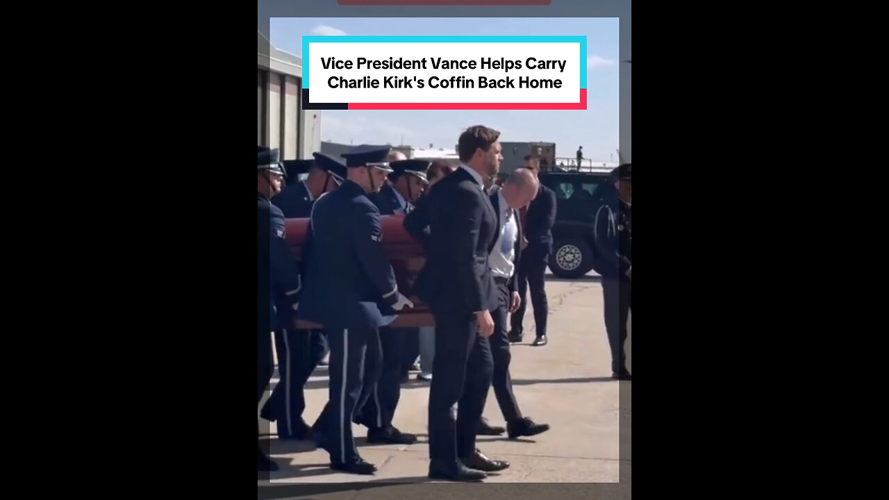 VP Vance helps Carry Charlie Kirk's Coffin