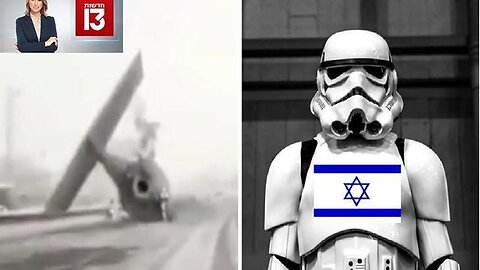 ISRAEL NEWS 13 CAUGHT BROADCASTING AI VIDEO OF UKRAINE WAR FOOTAGE WITH TIE FIGHTER & STORM TROOPERS